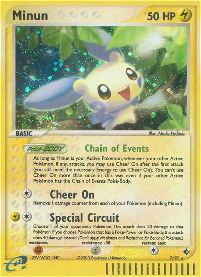 Minun (7/97) [EX: Dragon] | Game Haven TX