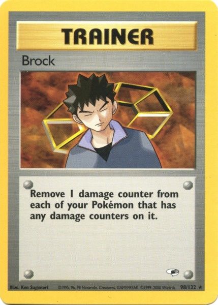 Brock (98/132) [Gym Heroes Unlimited] | Game Haven TX