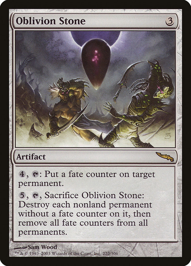 Oblivion Stone [Mirrodin] | Game Haven TX