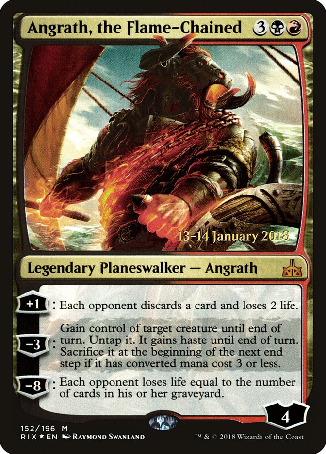 Angrath, the Flame-Chained [Rivals of Ixalan Promos] | Game Haven TX
