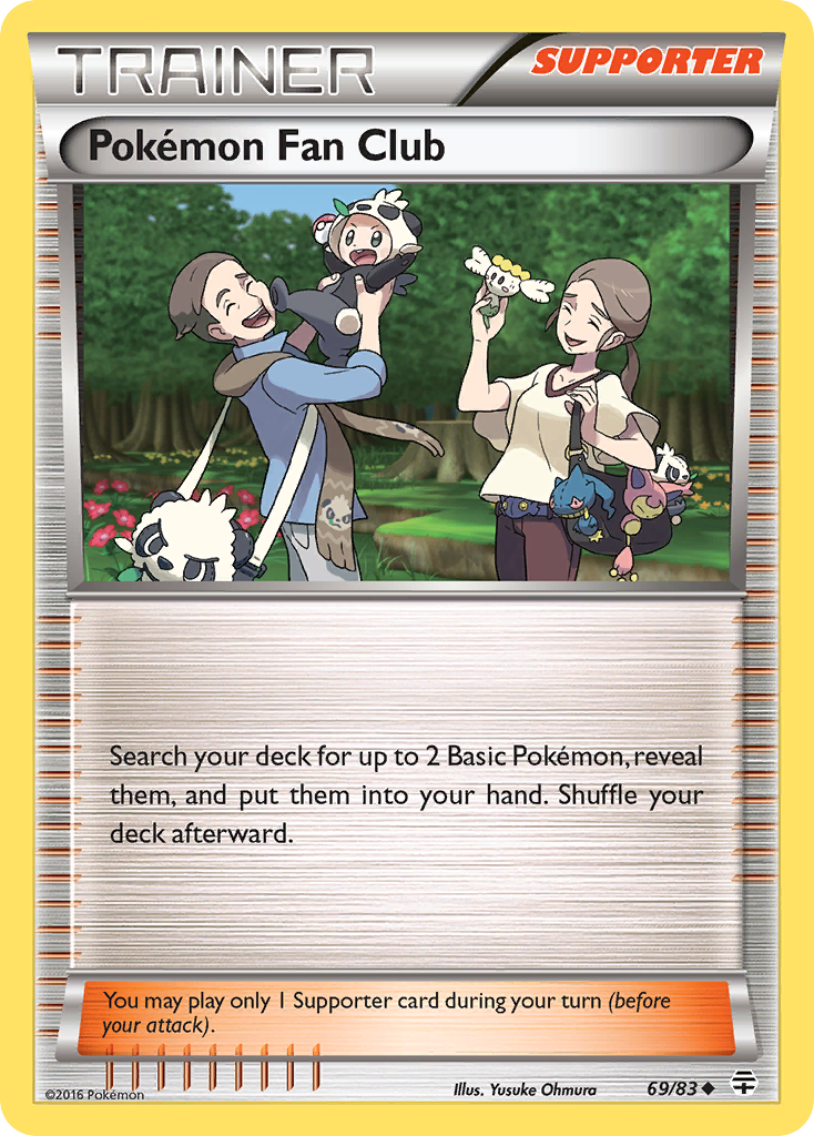 Pokemon Fan Club (69/83) [XY: Generations] | Game Haven TX