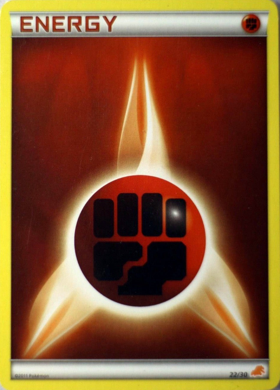 Fighting Energy (22/30) [Black & White: Trainer Kit - Excadrill] | Game Haven TX