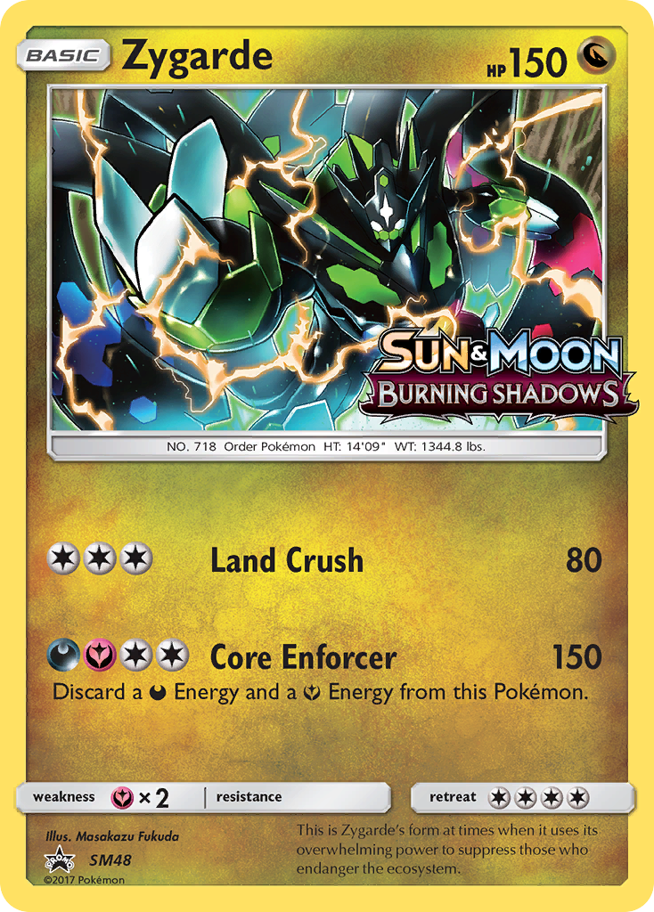 Zygarde (SM48) (Prerelease Promo) [Sun & Moon: Black Star Promos] | Game Haven TX