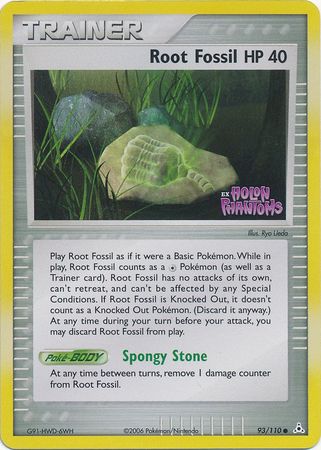 Root Fossil (93/110) (Stamped) [EX: Holon Phantoms] | Game Haven TX