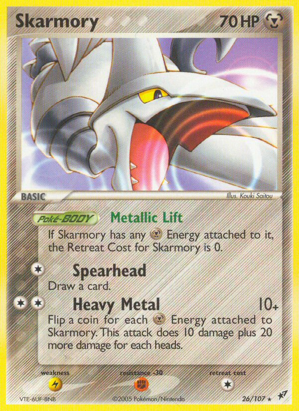 Skarmory (26/107) [EX: Deoxys] | Game Haven TX