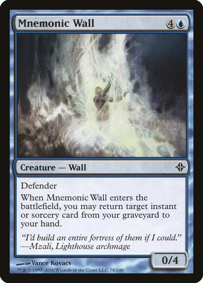 Mnemonic Wall [Rise of the Eldrazi] | Game Haven TX