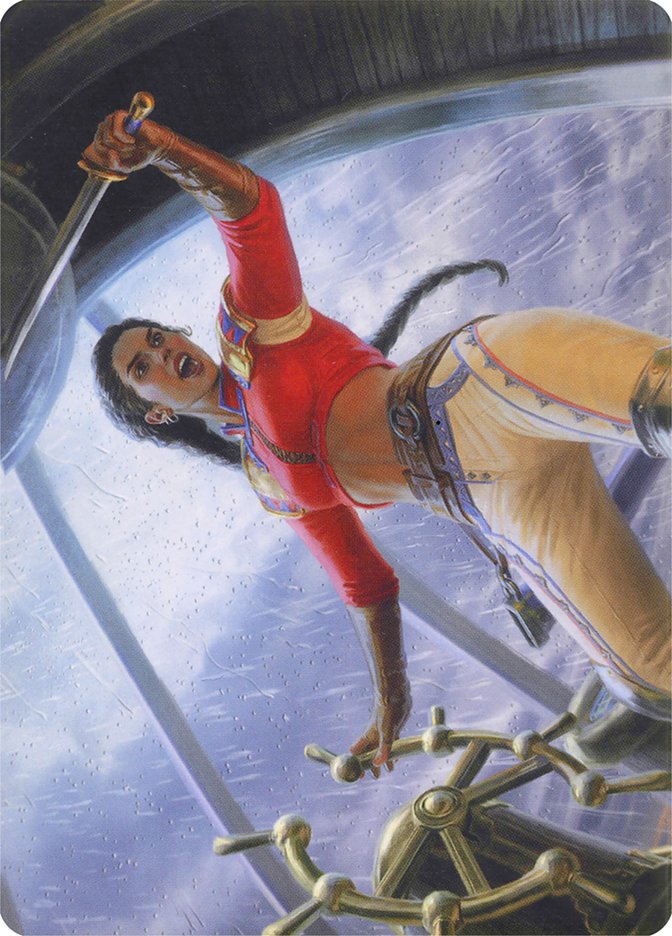 Sisay, Weatherlight Captain (Art Series) [Art Series: Modern Horizons] | Game Haven TX