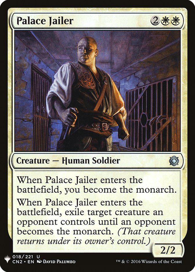 Palace Jailer [Mystery Booster] | Game Haven TX