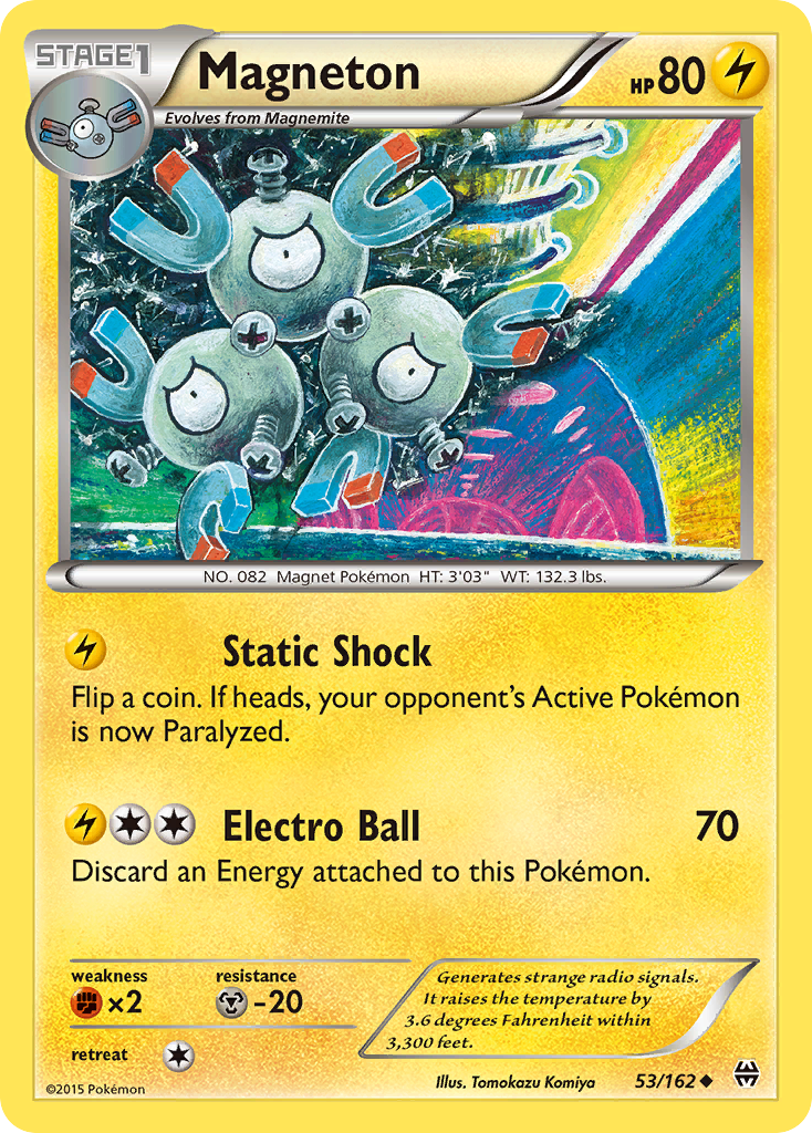Magneton (53/162) [XY: BREAKthrough] | Game Haven TX