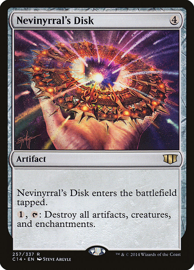 Nevinyrral's Disk [Commander 2014] | Game Haven TX