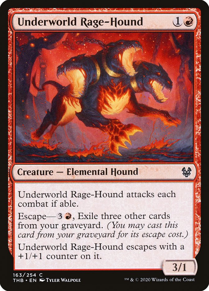 Underworld Rage-Hound [Theros Beyond Death] | Game Haven TX