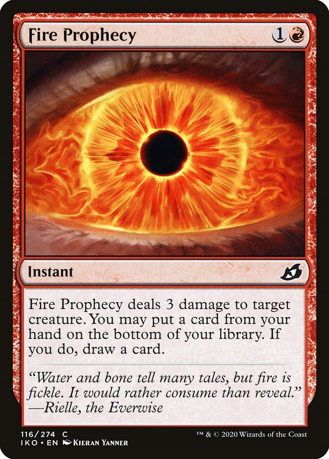 Fire Prophecy [Ikoria: Lair of Behemoths] | Game Haven TX
