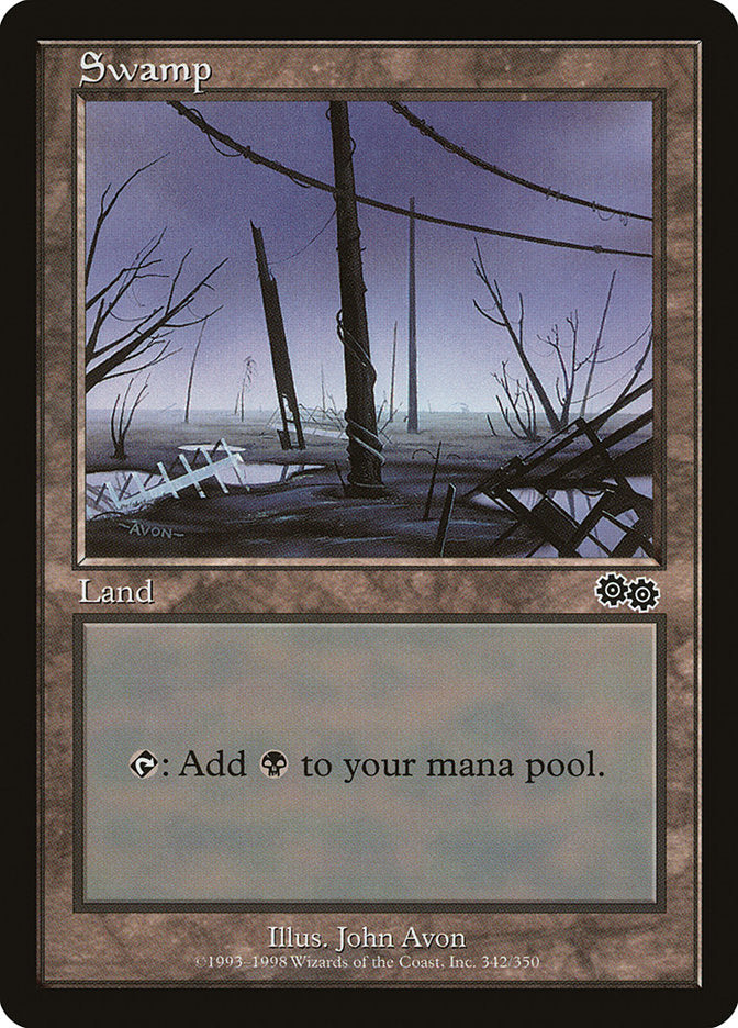 Swamp [Urza's Saga] | Game Haven TX