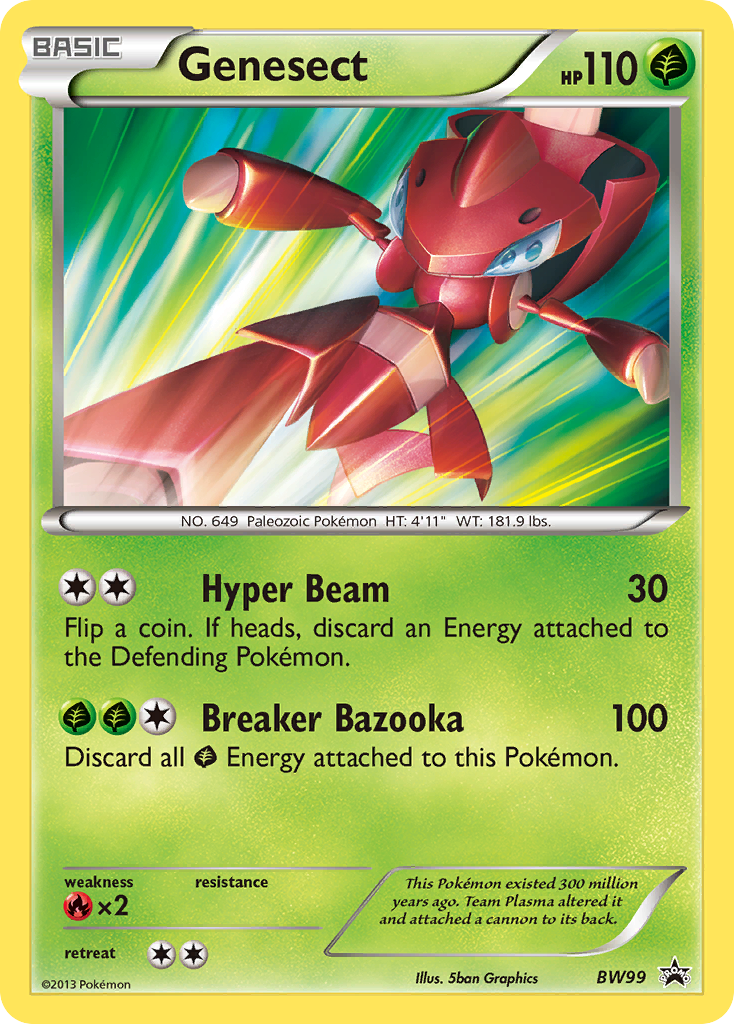 Genesect (BW99) [Black & White: Black Star Promos] | Game Haven TX