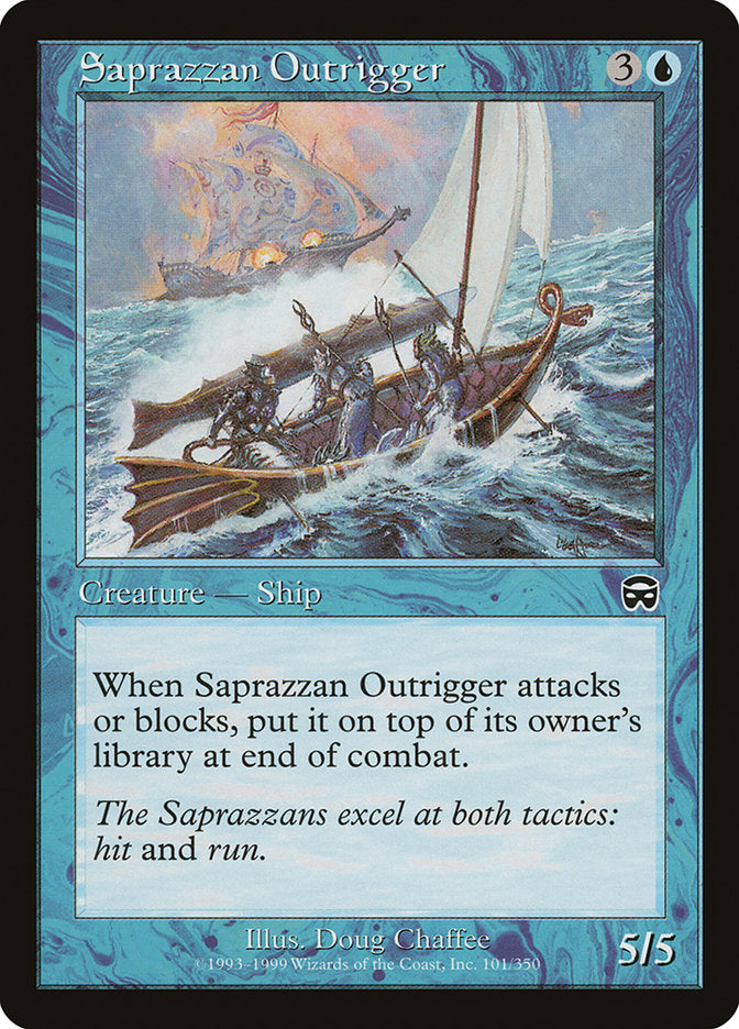 Saprazzan Outrigger [Mercadian Masques] | Game Haven TX