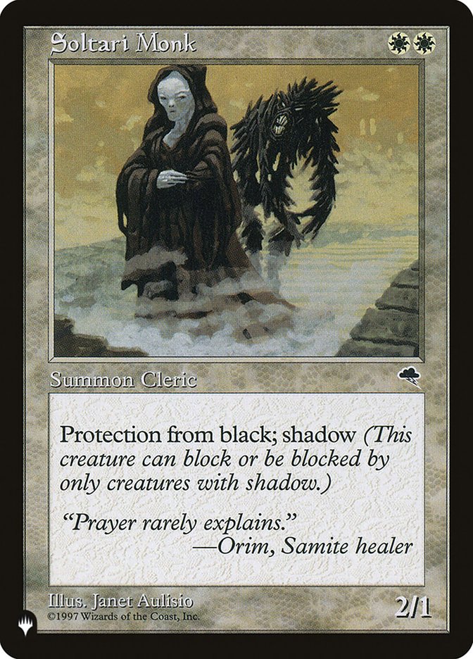 Soltari Monk [The List] | Game Haven TX