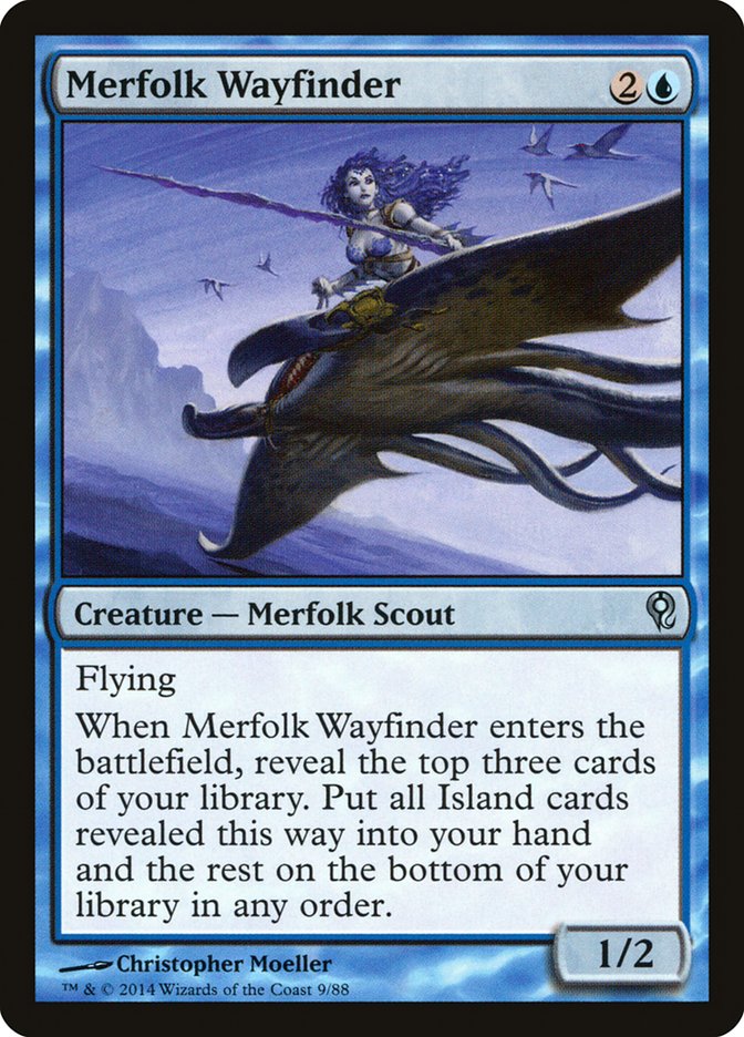 Merfolk Wayfinder [Duel Decks: Jace vs. Vraska] | Game Haven TX