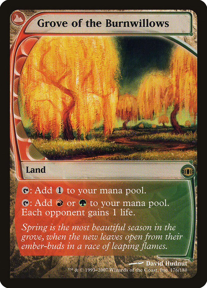 Grove of the Burnwillows [Future Sight] | Game Haven TX