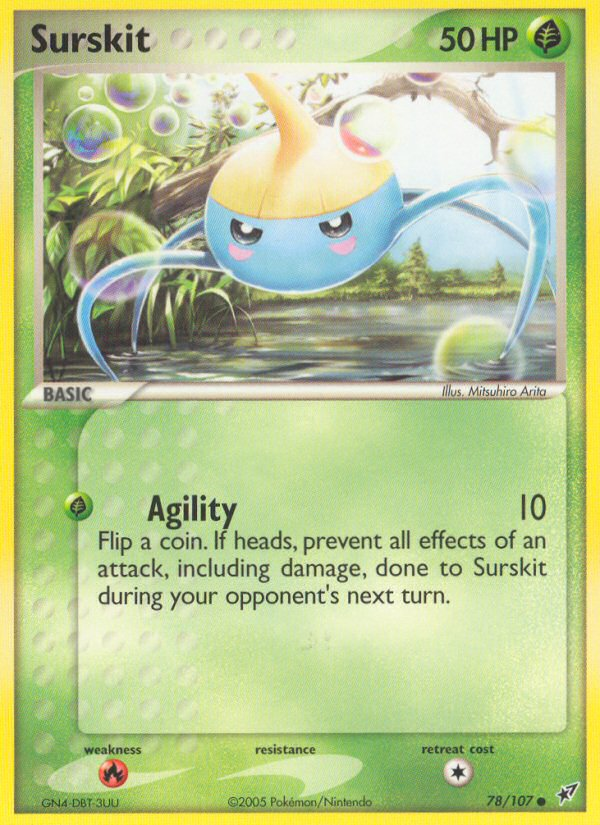 Surskit (78/107) [EX: Deoxys] | Game Haven TX