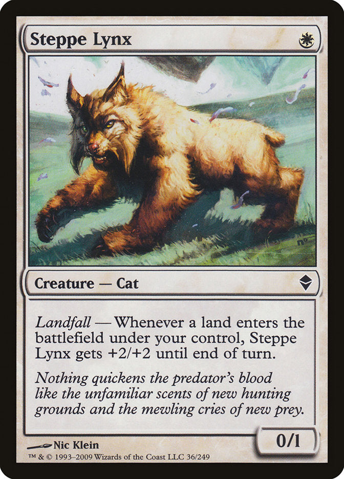 Steppe Lynx [Zendikar] | Game Haven TX