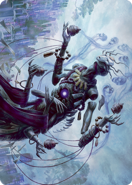 Myojin of Grim Betrayal Art Card [Kamigawa: Neon Dynasty Art Series] | Game Haven TX