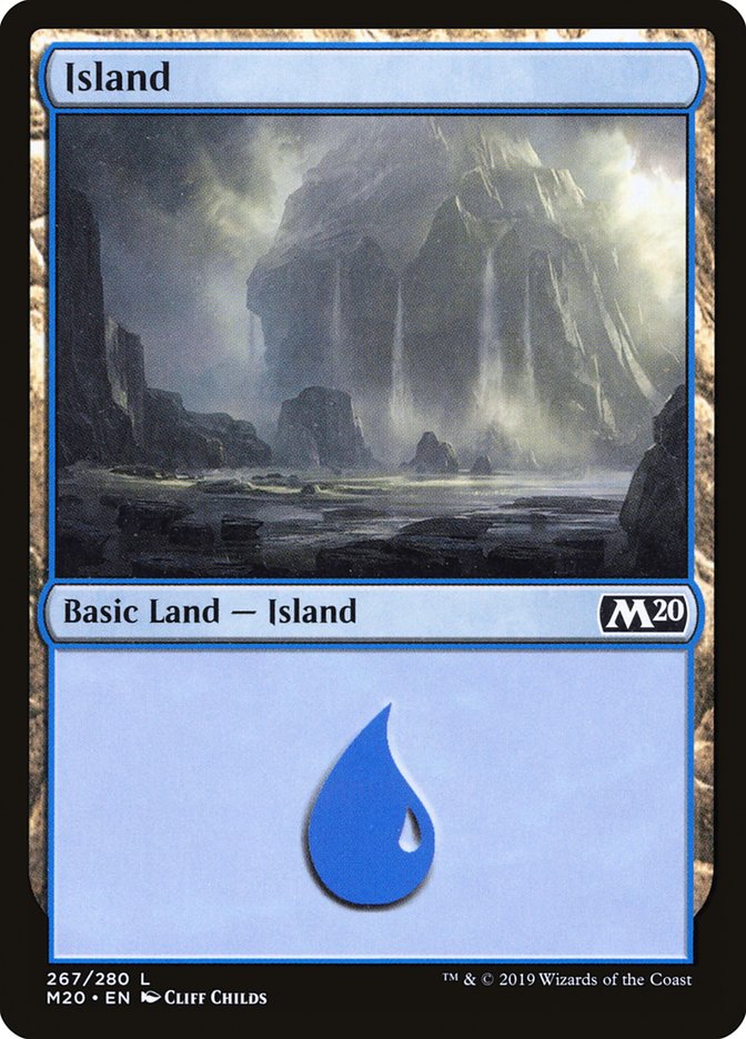 Island (267) [Core Set 2020] | Game Haven TX
