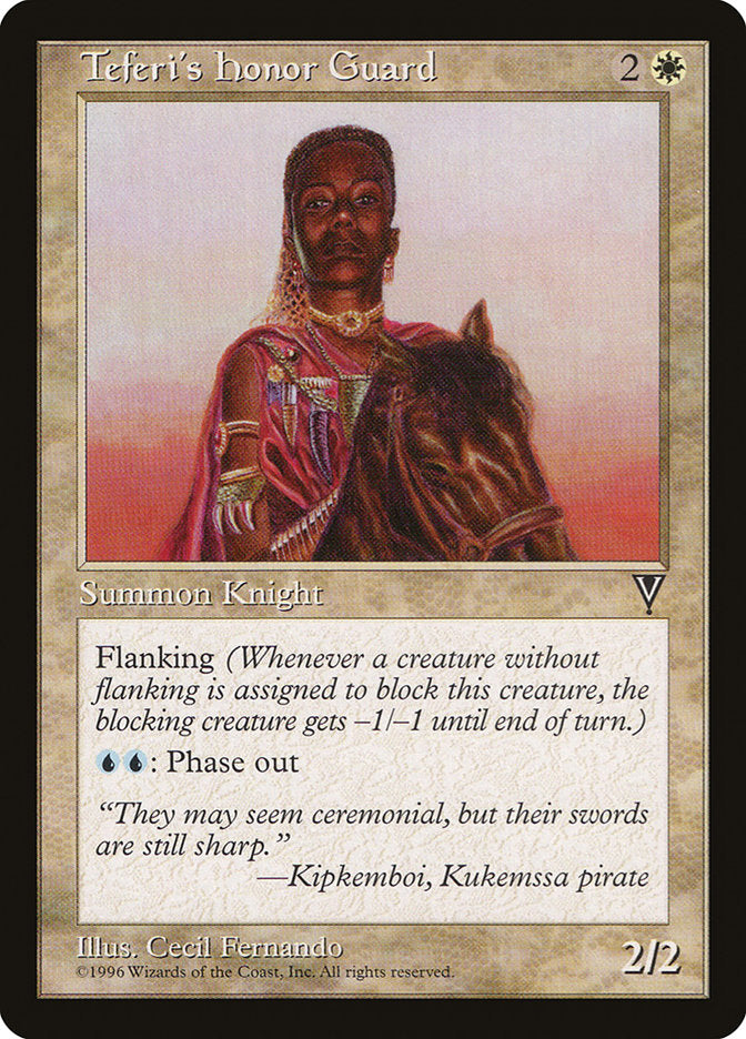 Teferi's Honor Guard [Visions] | Game Haven TX
