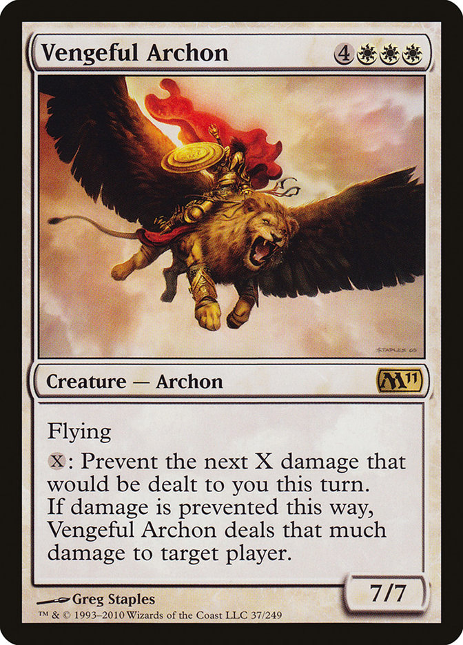 Vengeful Archon [Magic 2011] | Game Haven TX