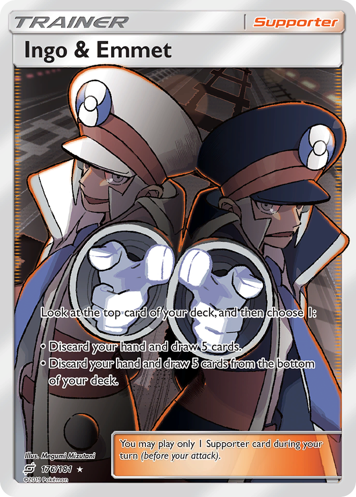 Ingo & Emmet (176/181) [Sun & Moon: Team Up] | Game Haven TX
