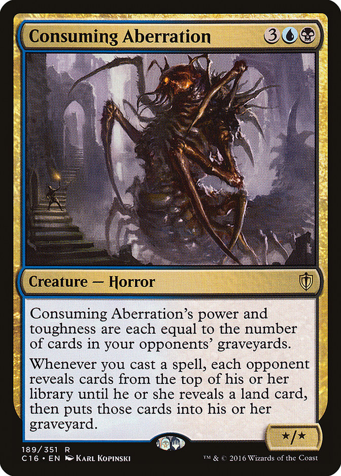Consuming Aberration [Commander 2016] | Game Haven TX