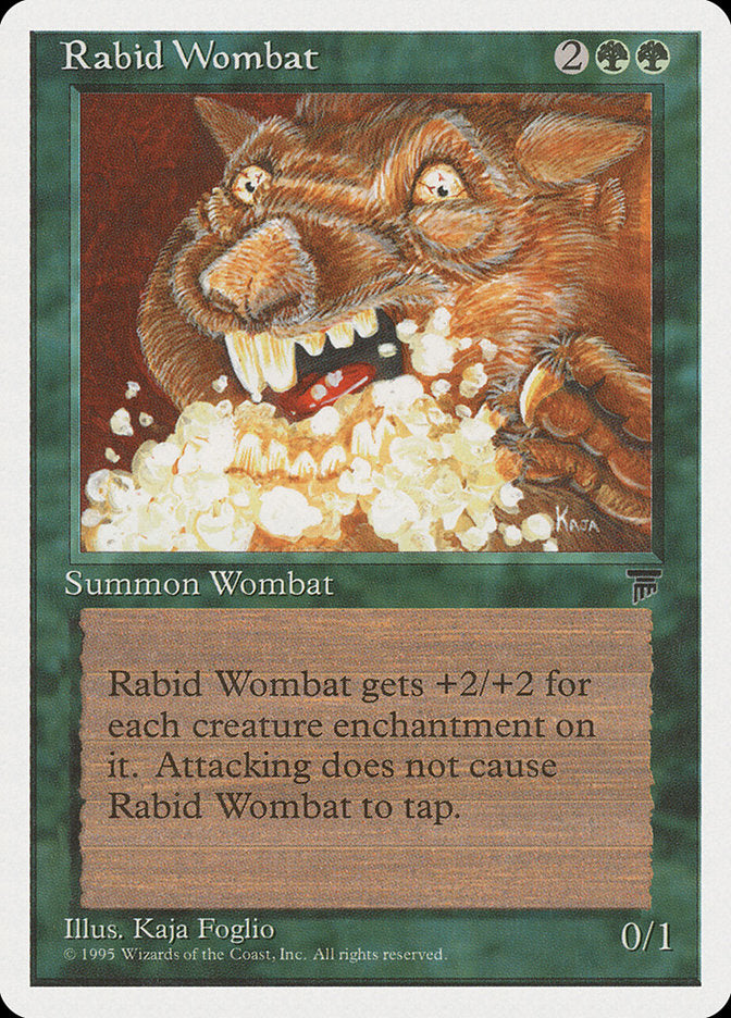 Rabid Wombat [Chronicles] | Game Haven TX