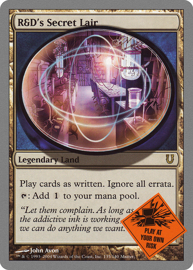 R&D's Secret Lair [Unhinged] | Game Haven TX