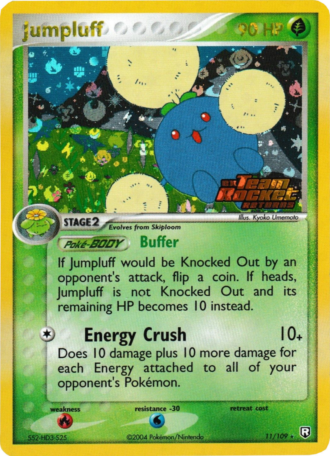 Jumpluff (11/109) (Stamped) [EX: Team Rocket Returns] | Game Haven TX