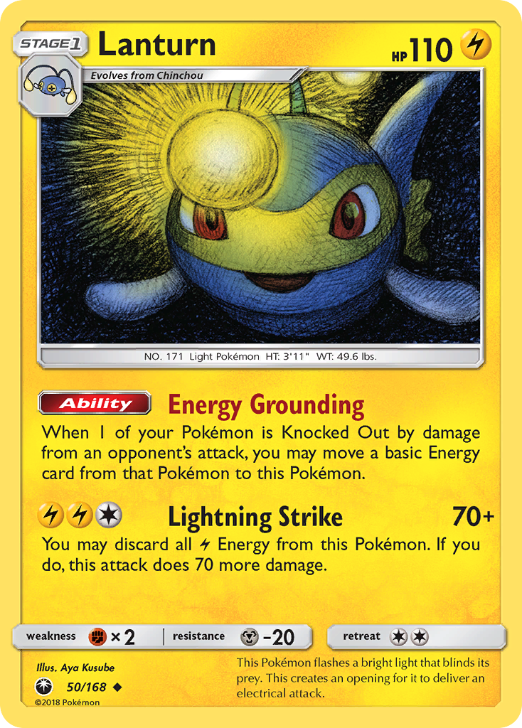 Lanturn (50/168) [Sun & Moon: Celestial Storm] | Game Haven TX