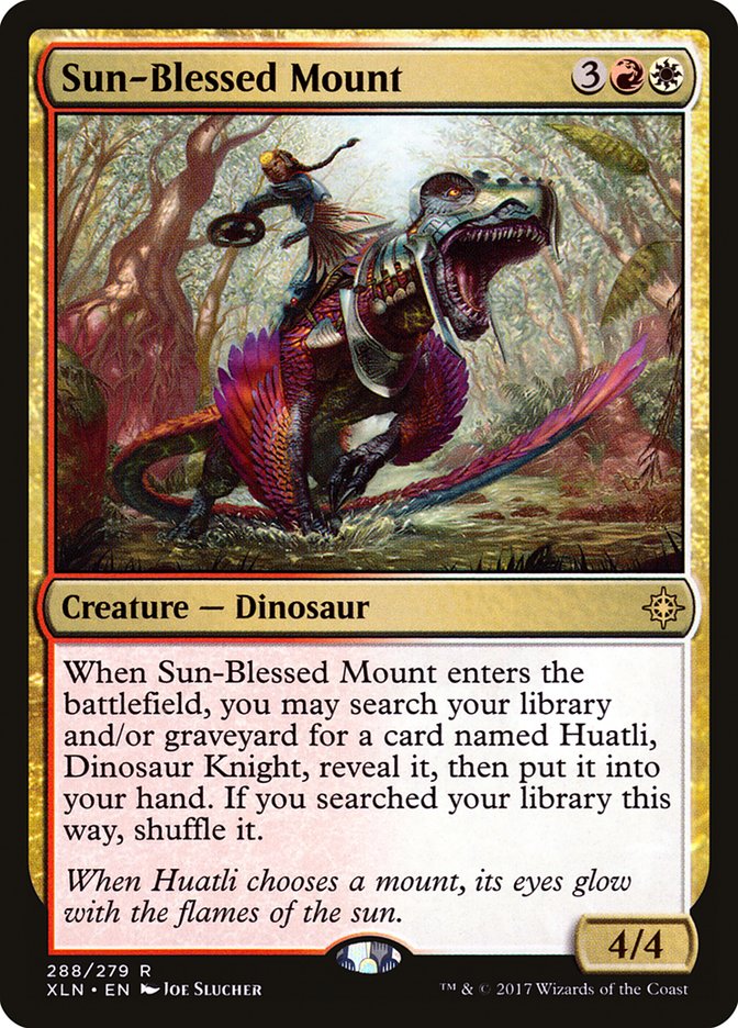Sun-Blessed Mount [Ixalan] | Game Haven TX