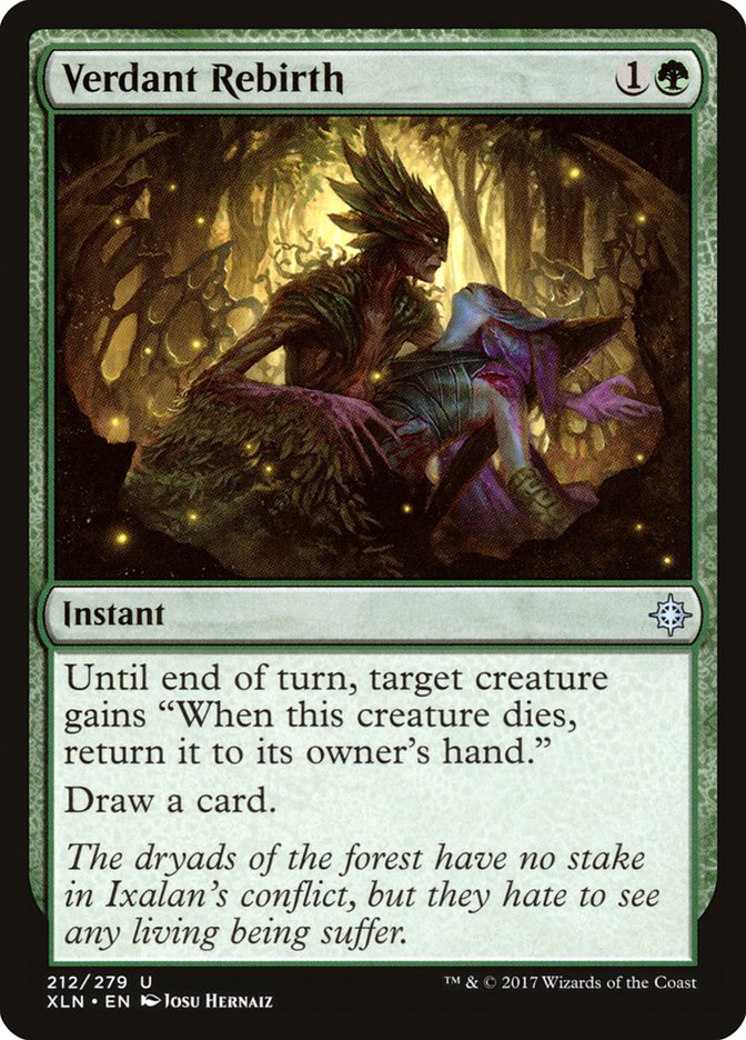 Verdant Rebirth [Ixalan] | Game Haven TX