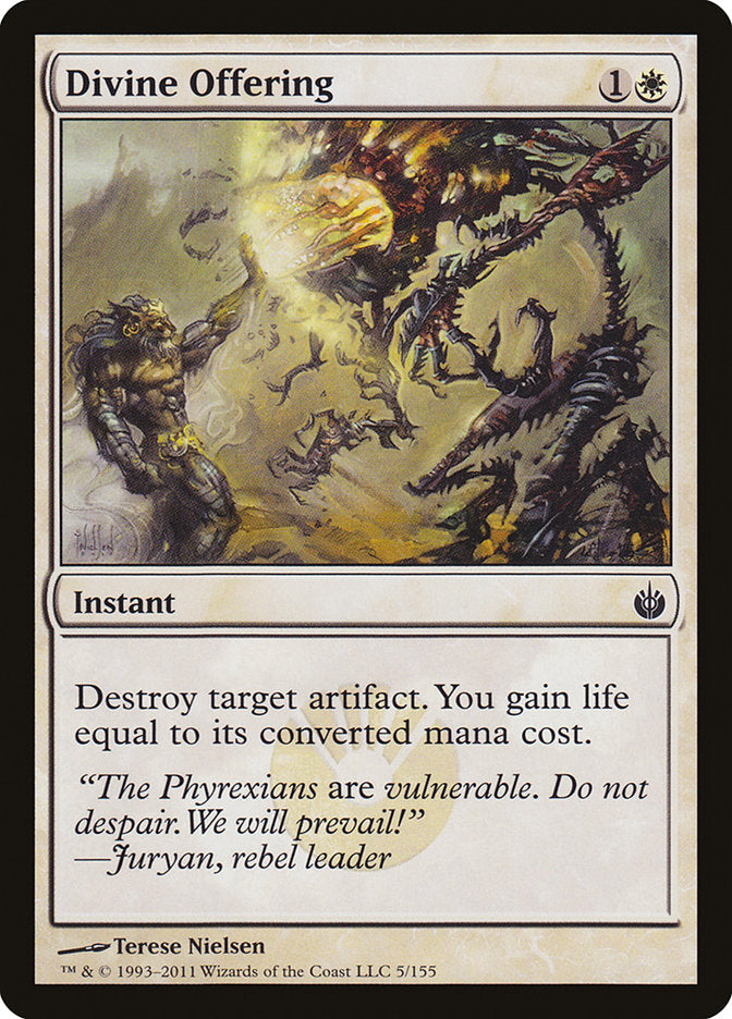 Divine Offering [Mirrodin Besieged] | Game Haven TX