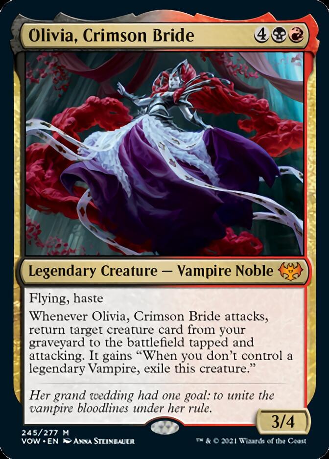 Olivia, Crimson Bride [Innistrad: Crimson Vow] | Game Haven TX