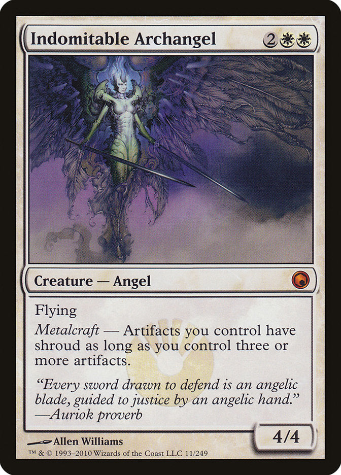 Indomitable Archangel [Scars of Mirrodin] | Game Haven TX