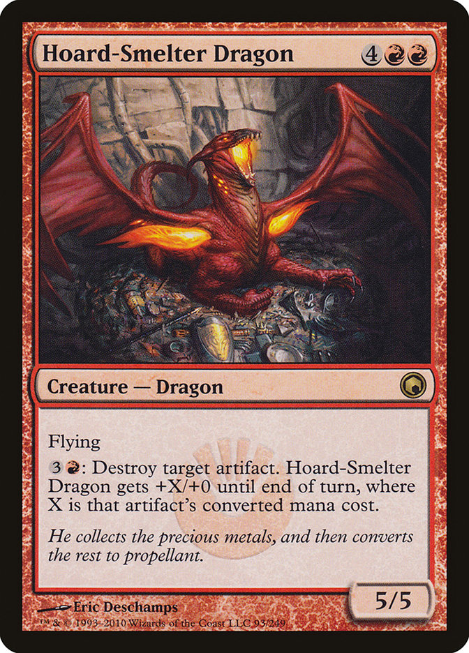 Hoard-Smelter Dragon [Scars of Mirrodin] | Game Haven TX