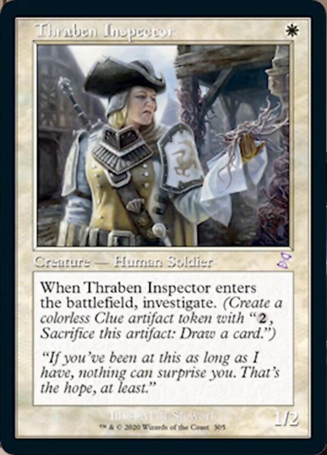 Thraben Inspector (Timeshifted) [Time Spiral Remastered] | Game Haven TX