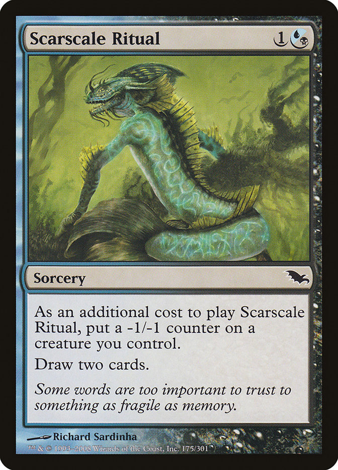 Scarscale Ritual [Shadowmoor] | Game Haven TX