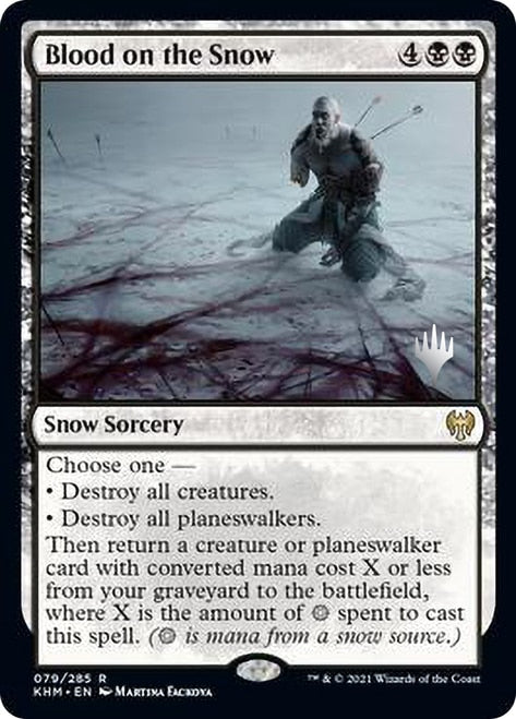 Blood on the Snow [Kaldheim Promo Pack] | Game Haven TX
