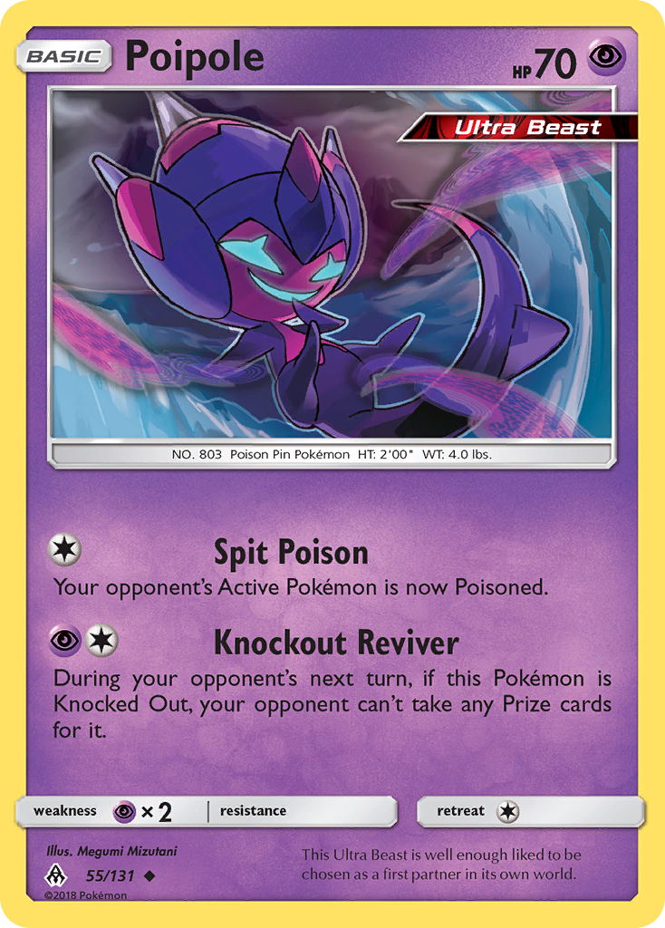 Poipole (55/131) [Sun & Moon: Forbidden Light] | Game Haven TX