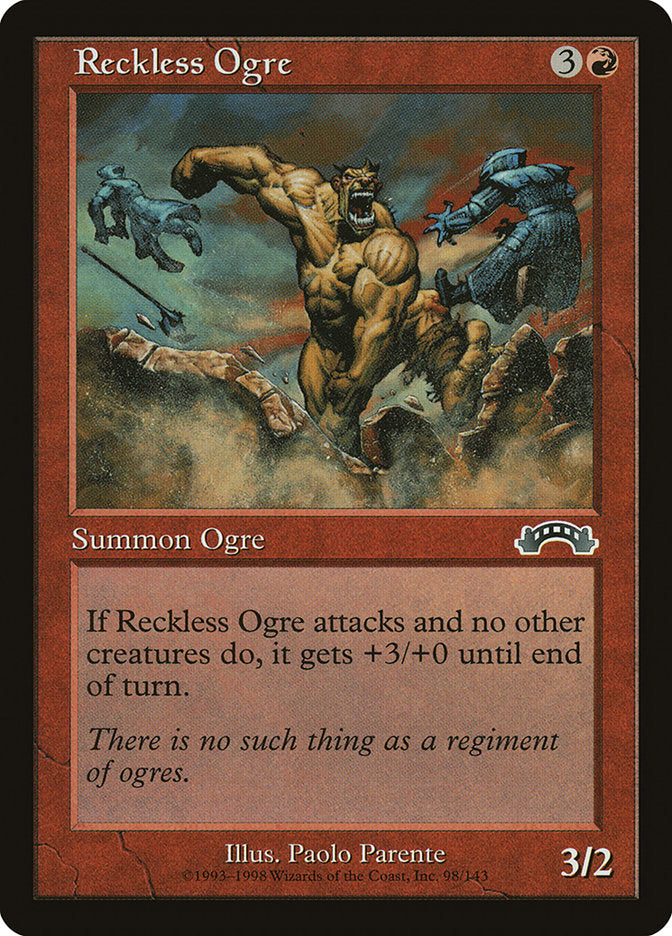Reckless Ogre [Exodus] | Game Haven TX