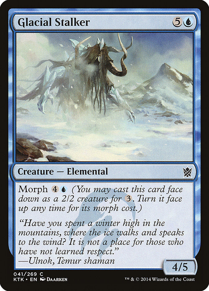 Glacial Stalker [Khans of Tarkir] | Game Haven TX