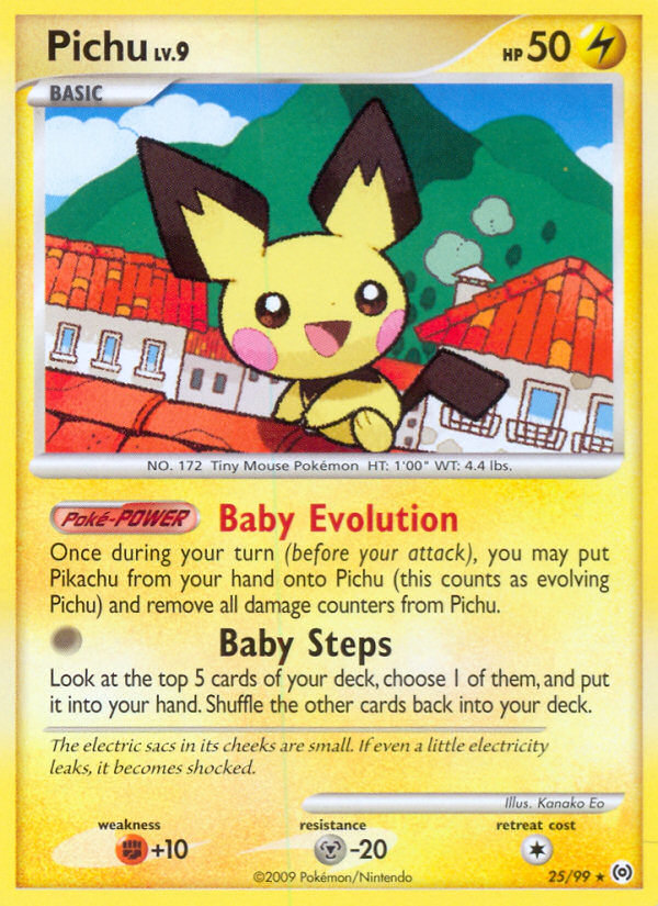 Pichu (25/99) [Platinum: Arceus] | Game Haven TX