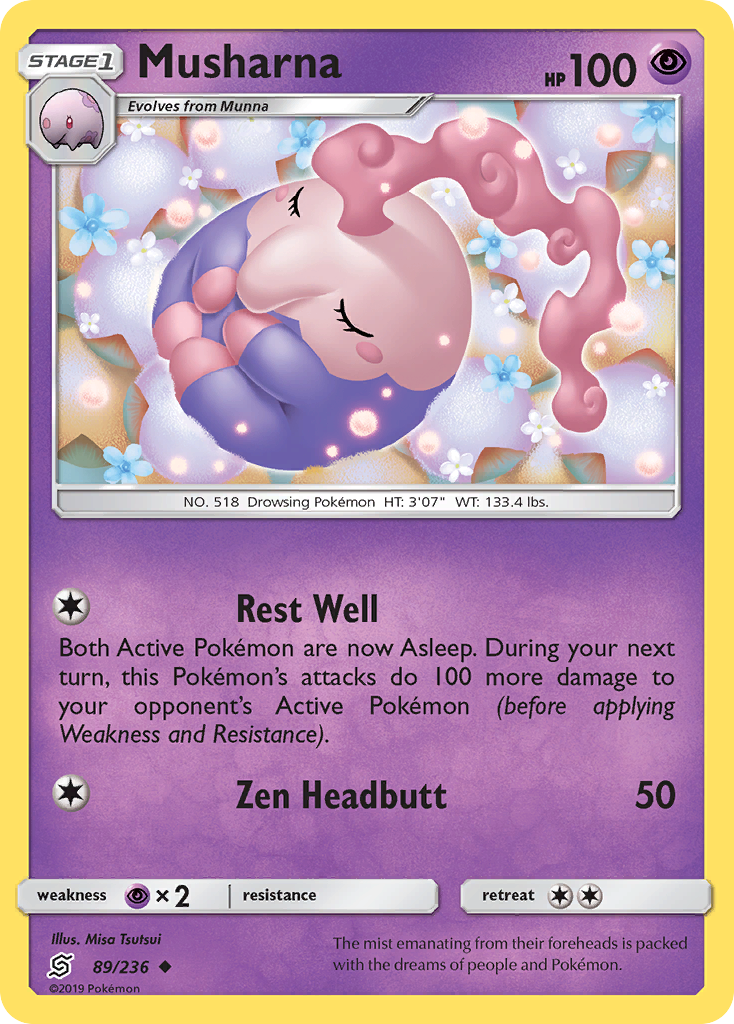 Musharna (89/236) [Sun & Moon: Unified Minds] | Game Haven TX