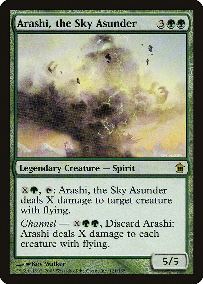 Arashi, the Sky Asunder [Saviors of Kamigawa] | Game Haven TX