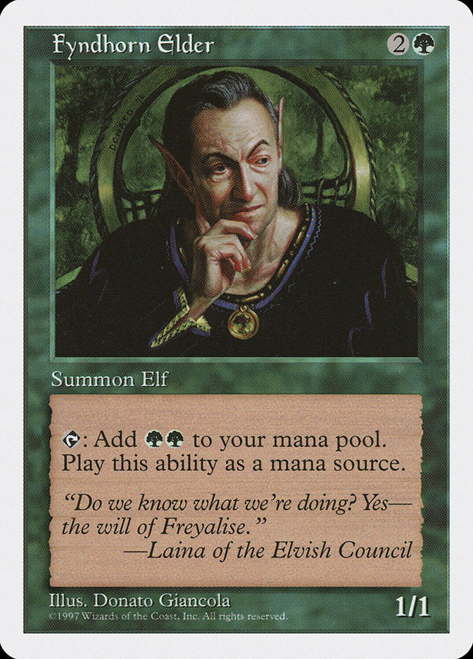 Fyndhorn Elder [Fifth Edition] | Game Haven TX